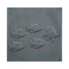 plaque en fonte décorée Poissons