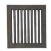 Grille à cendres en fonte CM. 20,7x19.1 H. SP. 1
