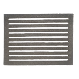 Grille en fonte pour ramasser les cendres 29,30 x 21,50 h cm – Épaisseur 1,8 cm