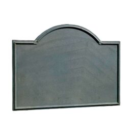 Plaque de cheminée en fonte DECO – Dimensions cm 80 x 60 h x1 (épaisseur)