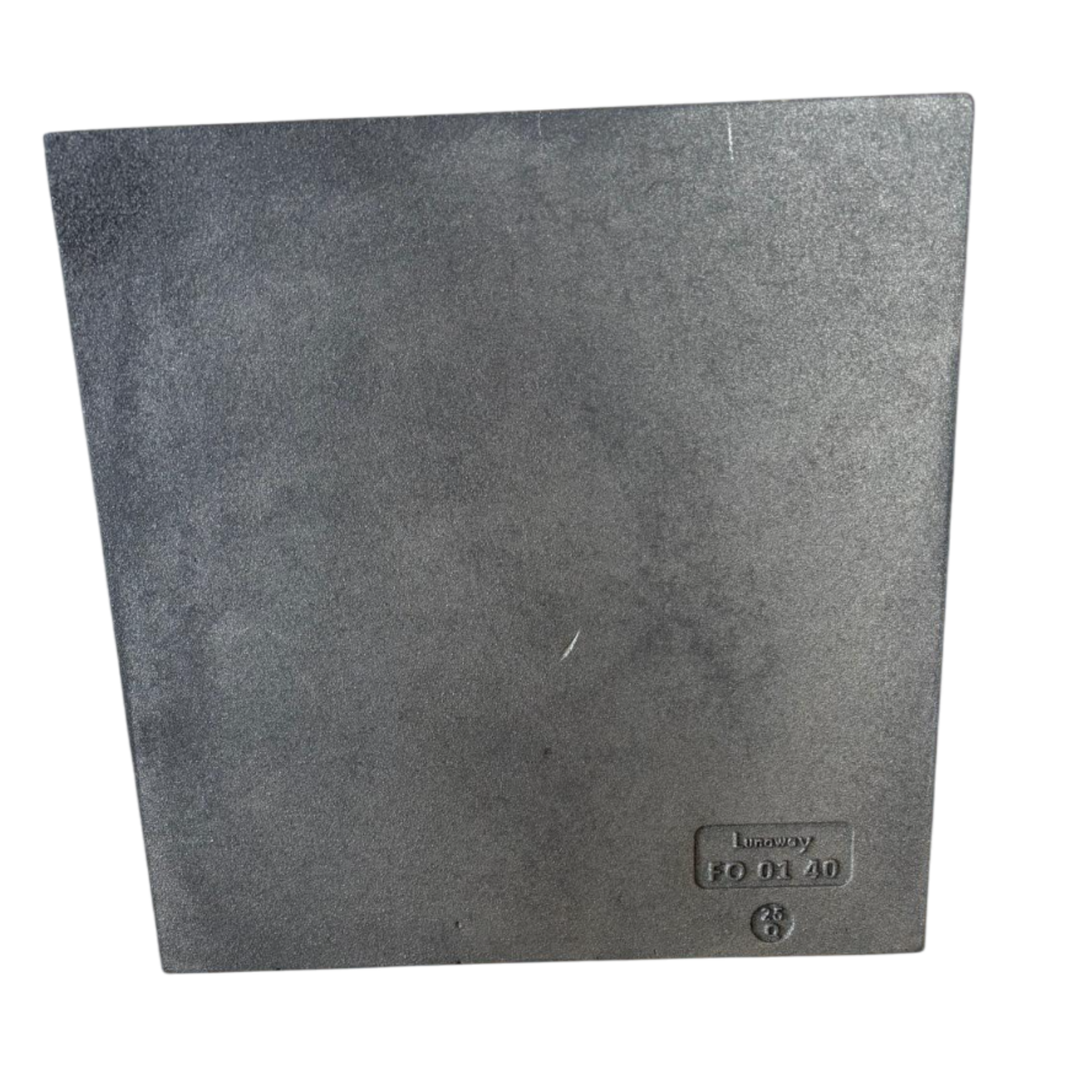 Plaque de cheminée en fonte TAVERNE - Dimensions cm 38 x 38 h x 1 – Image 5