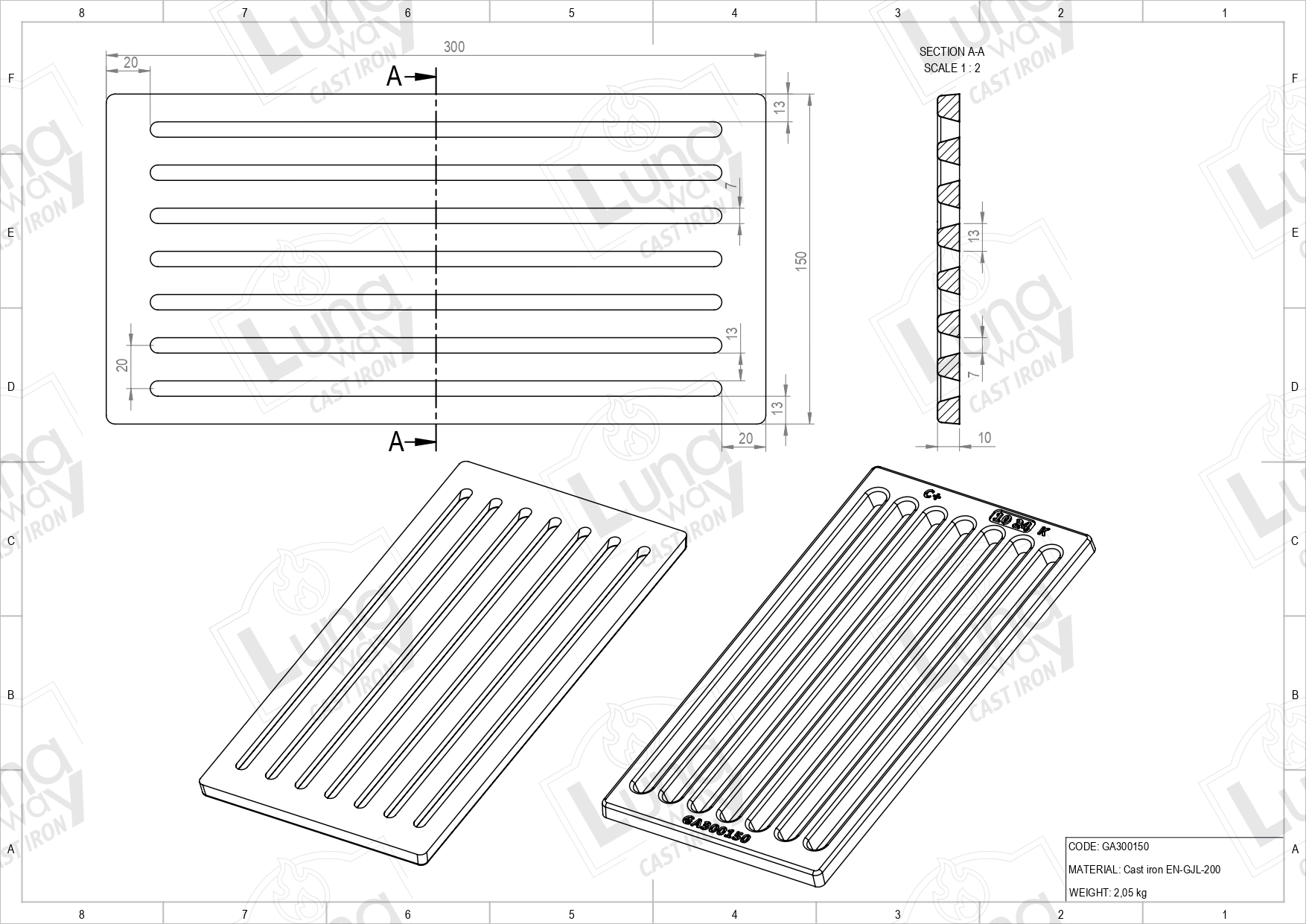 Gille de cendre cm 30x15 – Image 4