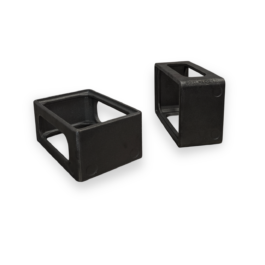 BBQ BLOCK – Paire de supports pour grilles et plaques