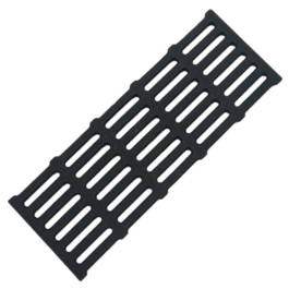 Grille à cendres modulaire en fonte pour BBQ