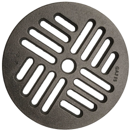 Grille à cendres en fonte circulaire pour poêles et cheminées – De Ø135 à Ø235 mm