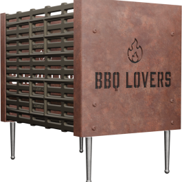 PL 4025 – Panier à feu d&rsquo;extérieur en fonte et acier Corten
